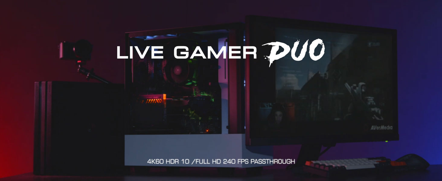 Amazon.com: AVerMedia Live Gamer Duo. Dual HDMI 1080p PCIe Video