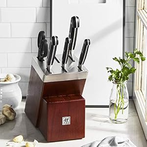 ZWILLING Pro 7-pc Self-Sharpening Knife Block Set ZWILLING Pro 7 pc Self Sharpening Knife Block Set