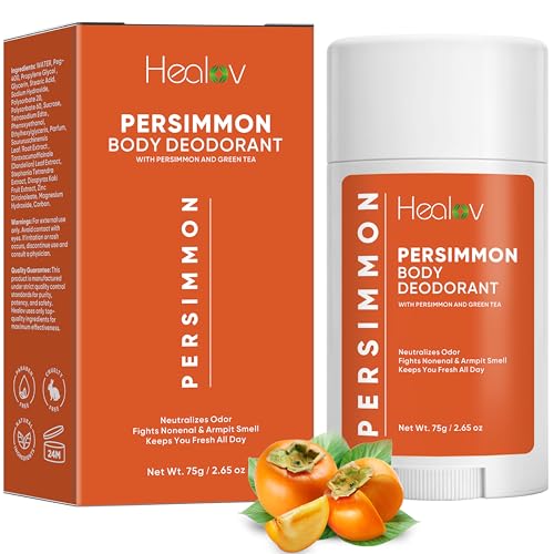 Persimmon Deodorant – All-Natural Whole Body Deodorant for Women and Men – Japanese Persimmon