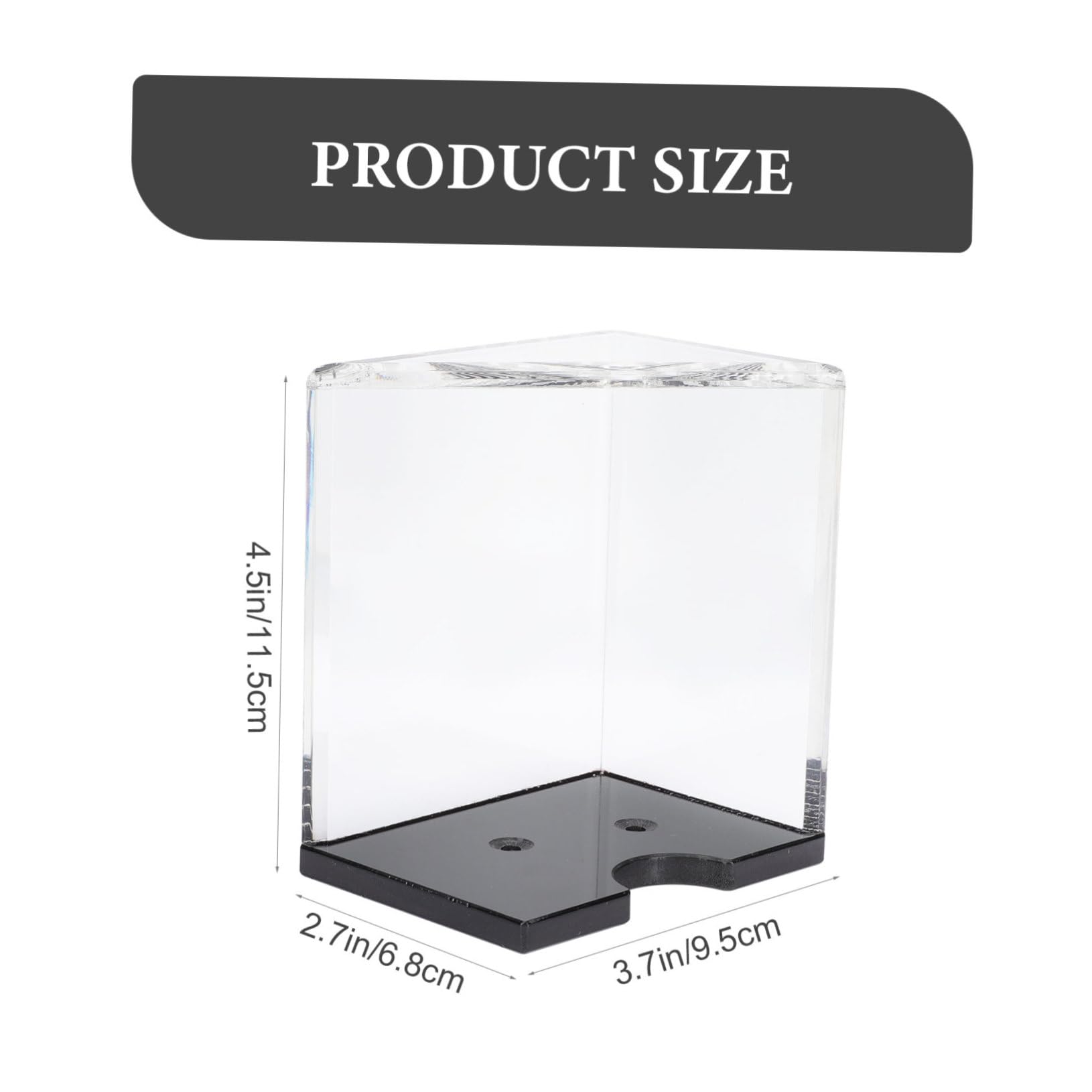 Scatola Carte Poker in Acrilico Trasparente Contenitore Stabile e Antiscivolo per Resistente e Facile da Pulire Organizer per Carte da Gioco