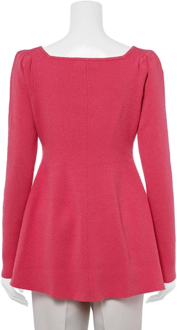 Amazon | フロントリボンニットチュニック CWNT251100OWHTF | セーター