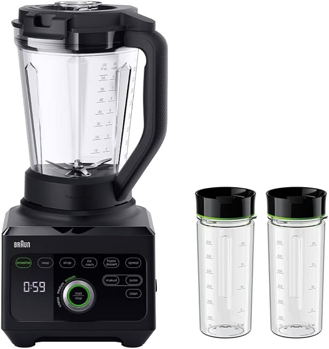 Braun Household PowerBlend 9 Jug Blender JB 9042 with Unique Triangular