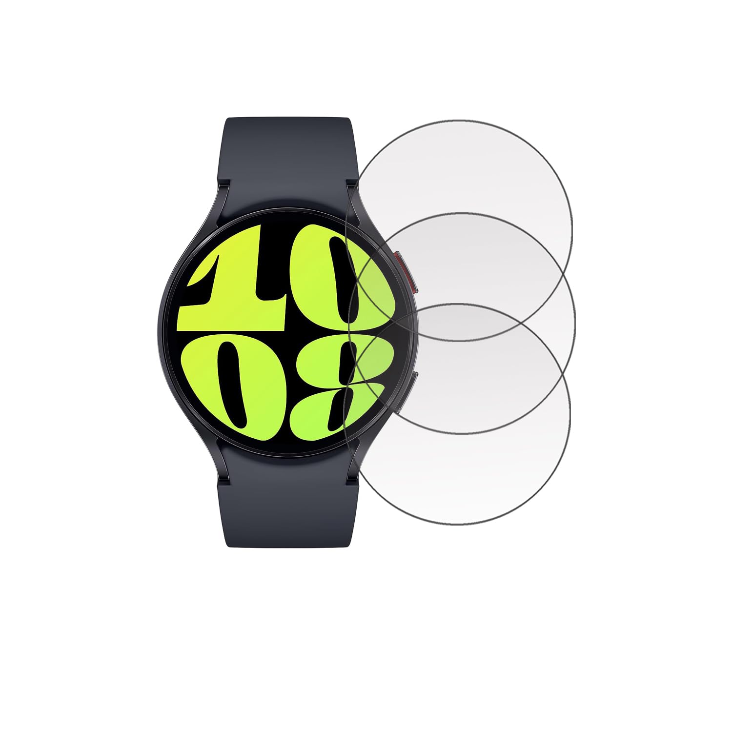 SAEMPIRE Smartwatch Screen Guard Protector for Samsung Galaxy Watch 6 / Watch 5 / Watch 4 (44mm) (1.4" inch) (Pack of 3) Screen Guard (Not A Tempered Glass) (B0CD8N32ZS) Amazon Price History, Amazon Price Tracker