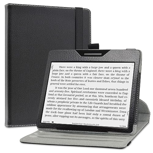 LiuShan Rotary Funda para BOOX Page Tablet, Folio Soporte PU Cuero con Funda Caso para BOOX...