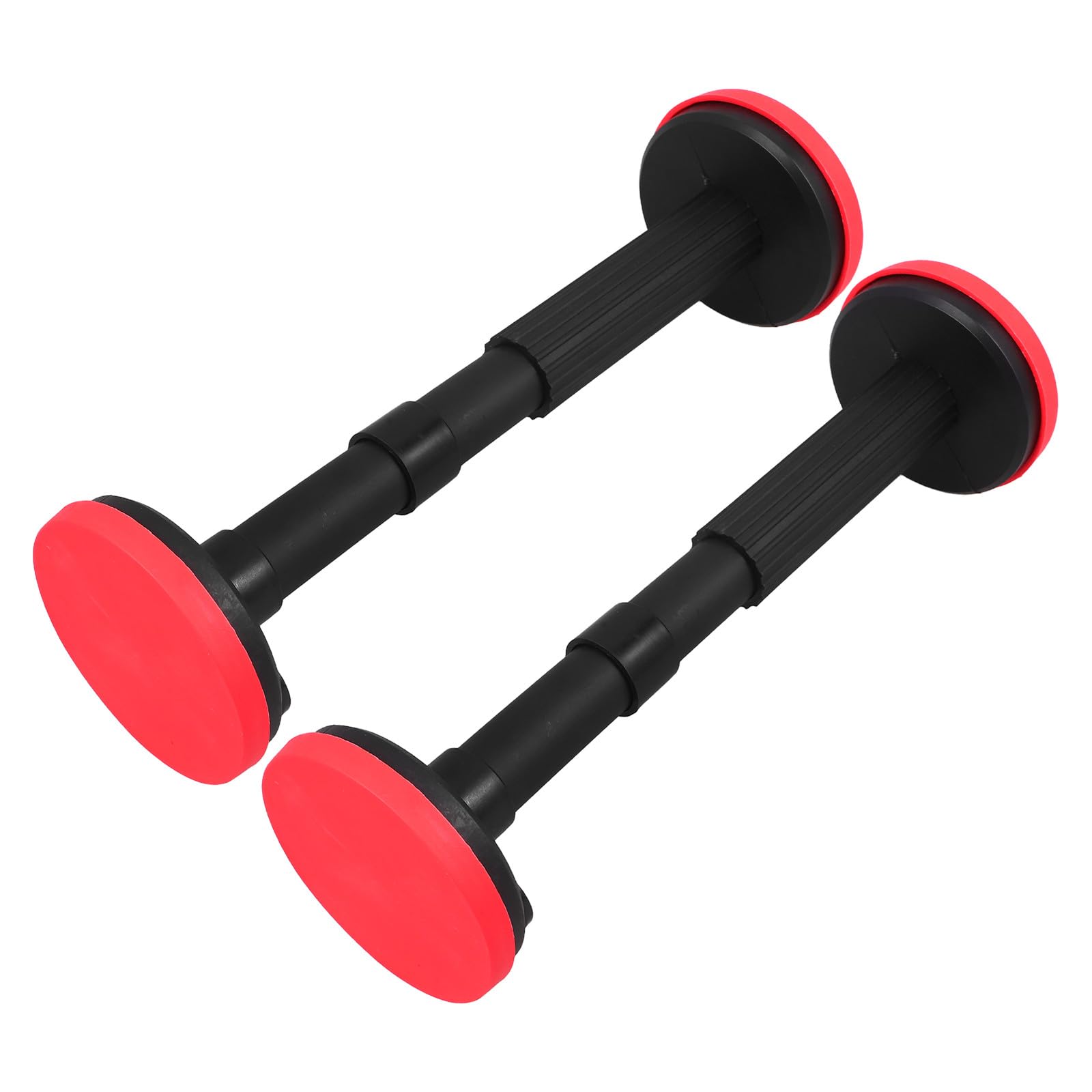 Barres de support télescopiques réglables 18-44 cm en nylon noir par GALPADA
