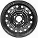 Dorman 939-112 16 x 6.5 In. Steel Wheel Compatible with Select Nissan Models, Black