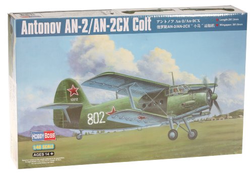 Kit de modèle An-2/an-2cx Hobbyboss 1:48 pour corriger le manque de détails des vieux moules