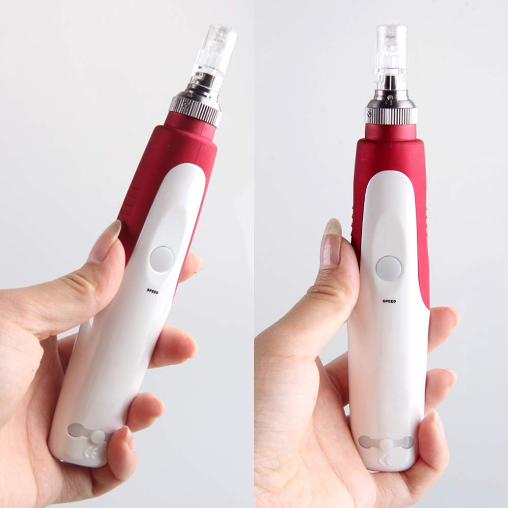 Piel belleza cara cuidado herramientas inyección pluma auto sello anti envejecimiento cara Roller Elitzia ETNV6137