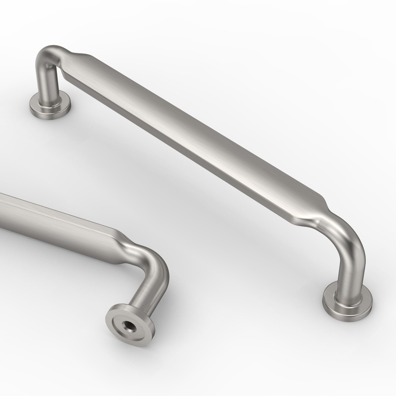 Asidrama 10 Pack 5 Inch Brushed Satin Nickel Cabinet Handles