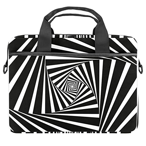 Sacoche ordinateur 14.5 anti-rayures sac bandoulière motif feuille