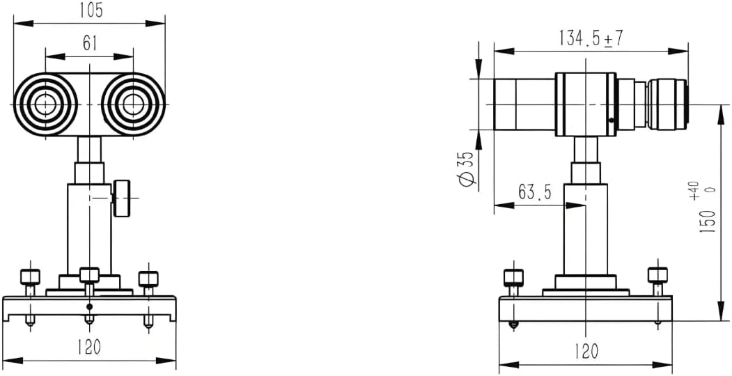 SM-4 Binocular Pre-Autocollimator