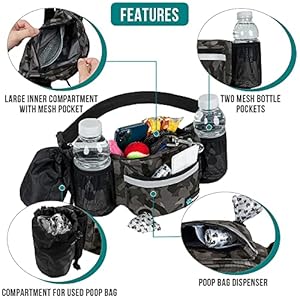 PetAmi-Dog-Fanny-Pack-Treat-Pouch-for-Dog-Walking-Training-Built-in-Poop-Bag-Dispenser-Water-Bottle-Holder-Collapsible-Bowl-Pet-Treat-Waist-Belt-for-Hiking-Running-Kibbles-Camo-Black - Cucciolini Doodles   PetAmi-Dog-Fanny-Pack-Treat-Pouch-for-Dog-Walking-Training-Built-in-Poop-Bag-Dispenser-Water-Bottle-Holder-Collapsible-Bowl-Pet-Treat-Waist-Belt-for-Hiking-Running-Kibbles-Camo-Black