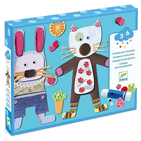 DJECO Le Petit Artist Collages for Little Ones Activity Set Cover