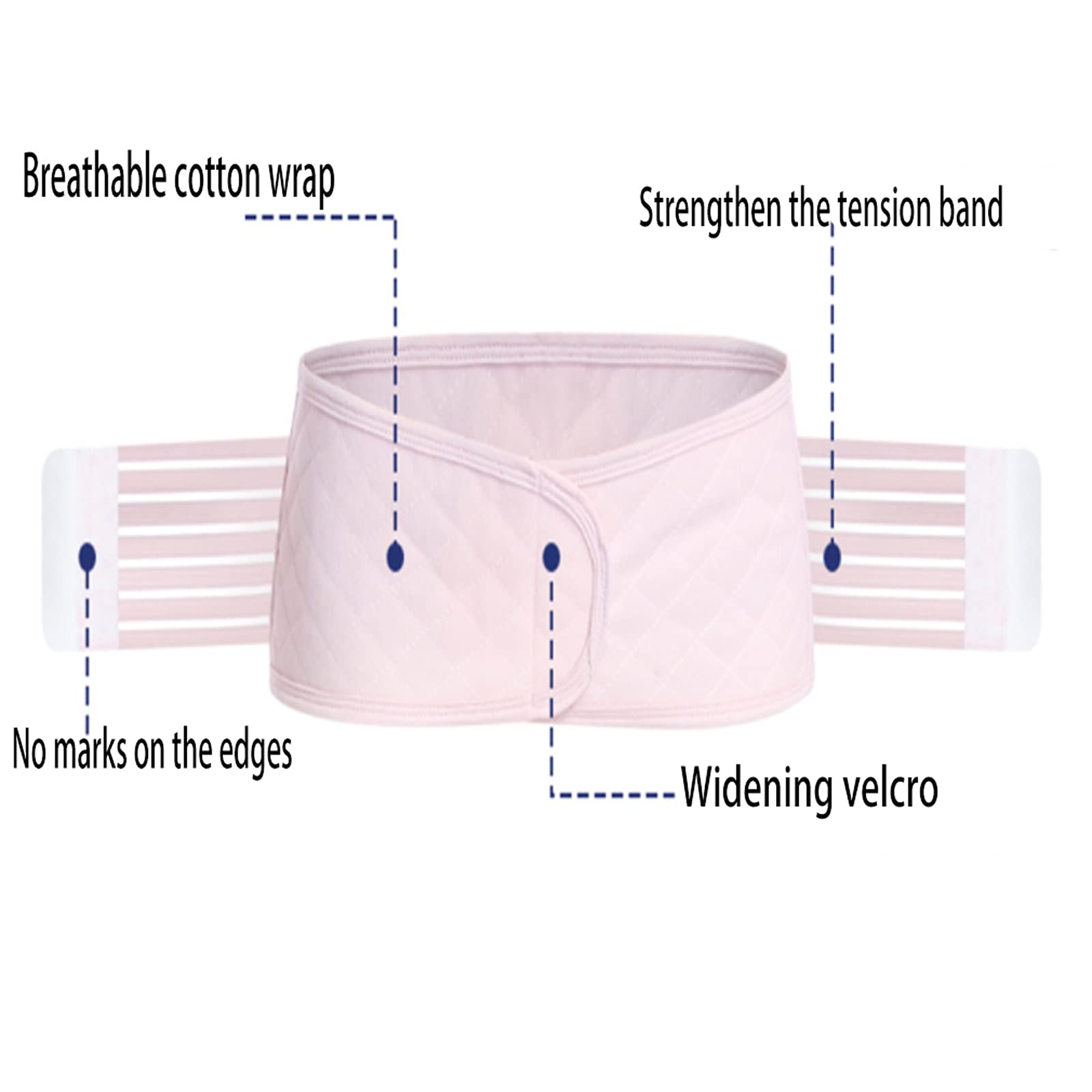 pas do korekcji miednicy hip up kobiety ergonomiczny wygodny i oddychający po porodzie brzuch talia trenażer podnośnik brzuch body shaper pasy, biały, xl
