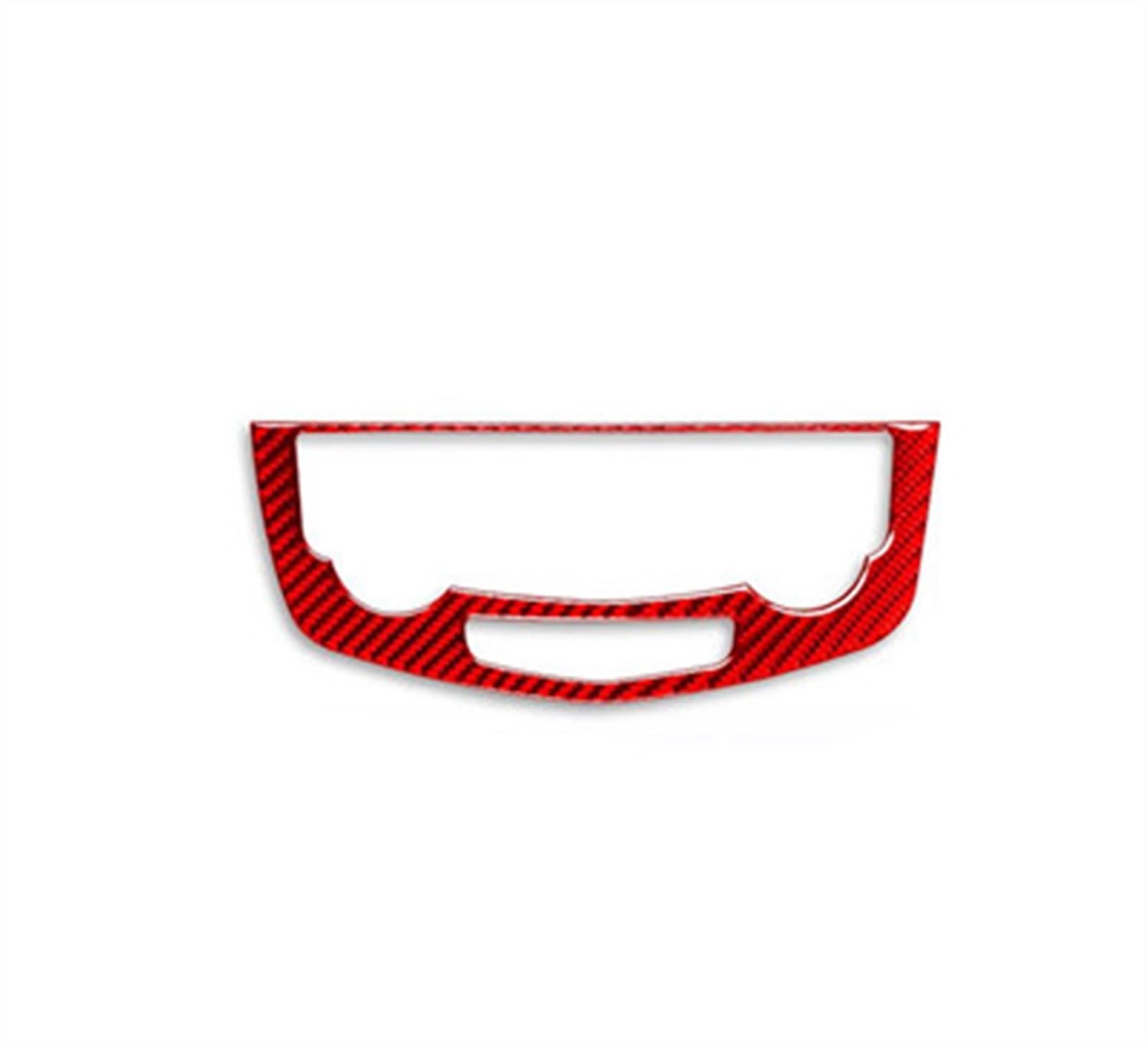 Car Interior Accessories Sticker Air Conditioning Key Panel Trim for Nissan for Rogue T32 2013-2021 Anti-dust(Rosso)