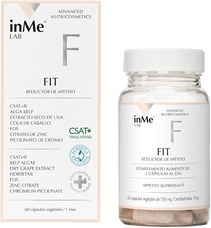InMe FIT 60 Cápsulas para Control de Peso y Metabolismo