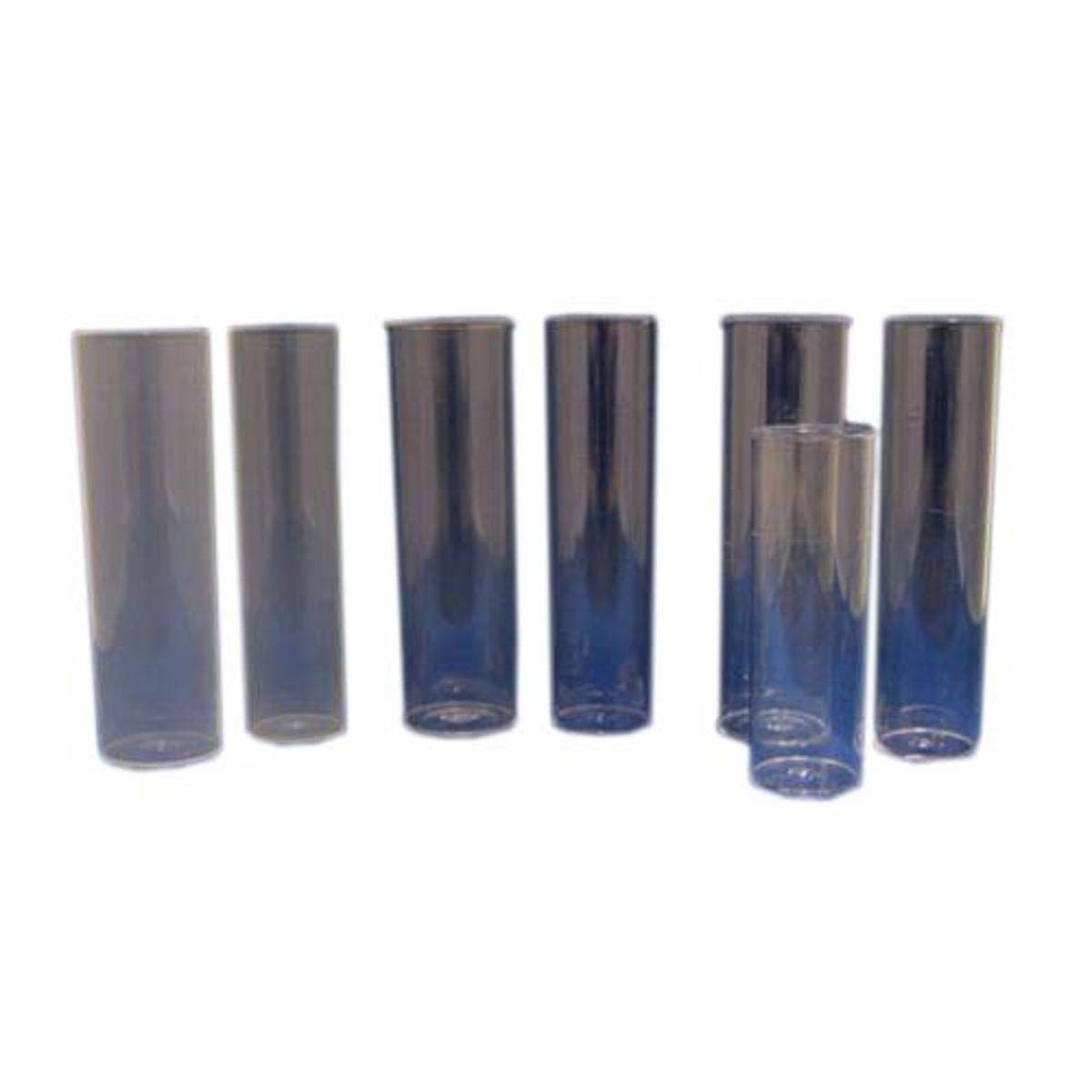 ES-3820 Polystyrene Drosophila Vial, Wide, Tray Packaging, 28.5" Diameter x 95 mm Length (Pack of 500)