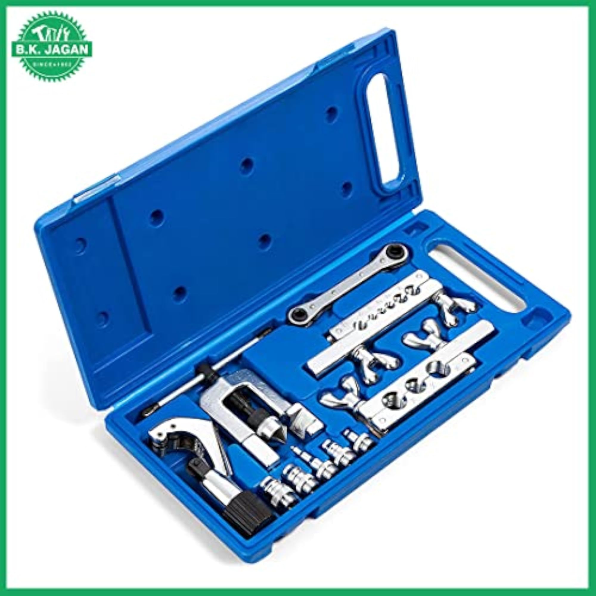 B K JAGAN Flaring & Swaging Tool Kit for Soft Copper Tubing