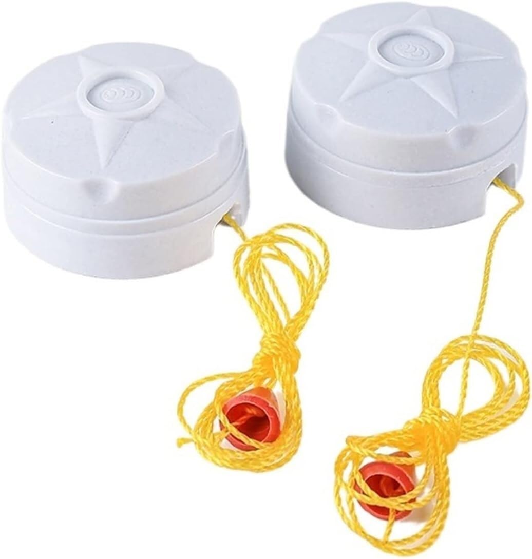 Fan Switch 3PCS 250V 4A Ceiling Fan Lamp Wall Light Pull Chain Cord Switch with Pull