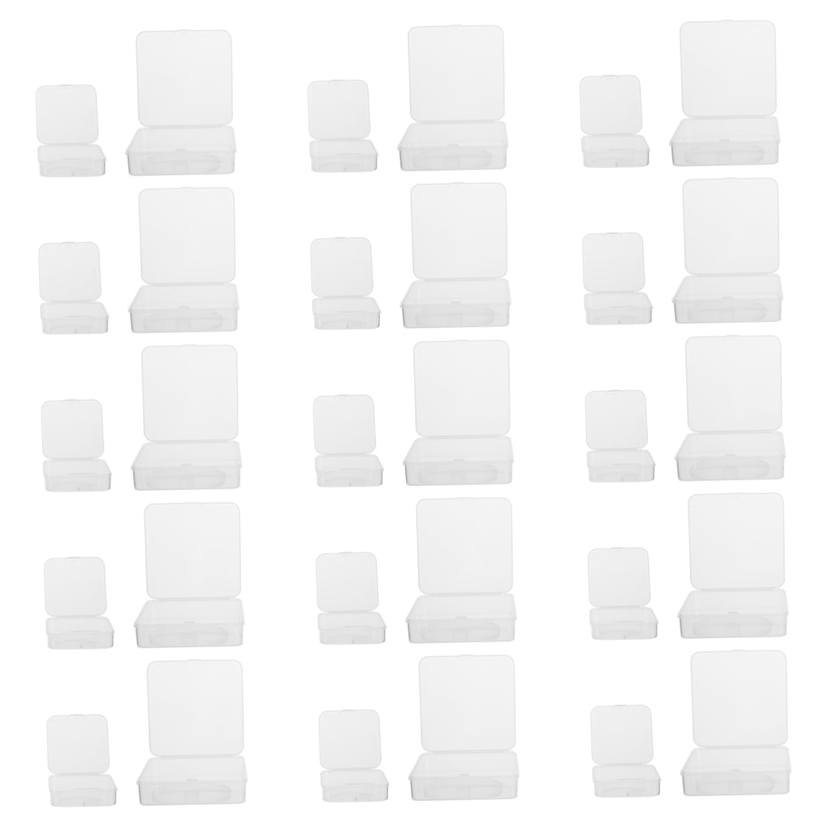 Boîte de rangement plastique rectangulaire SHINEOFI pour vos voyages
