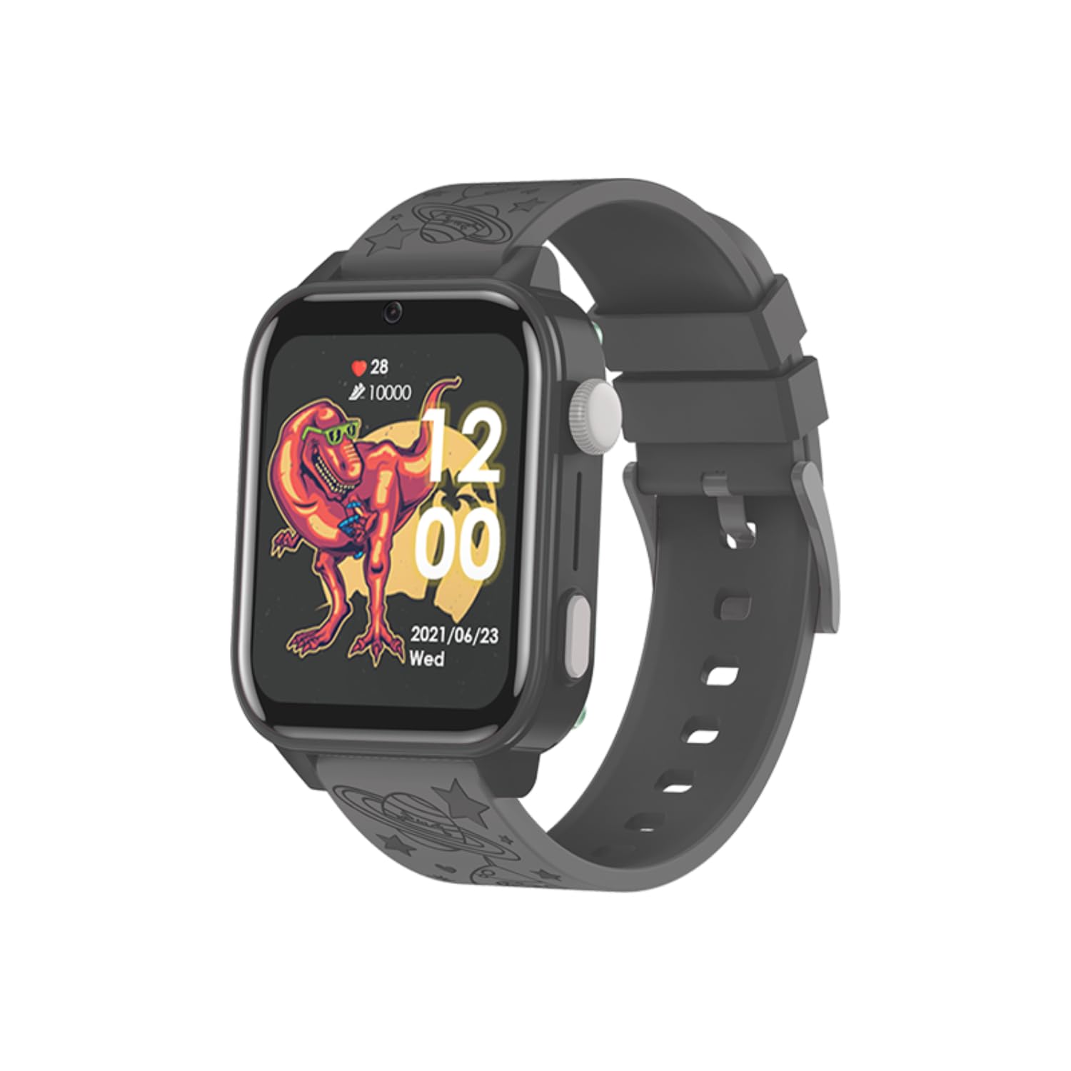 BEMI Play2 Smartwatch dla dzieci 4G LTE z GPS, rozmowami wideo, przyciskiem SOS i GEO-ogrodzeniem, ekran dotykowy 1,85 cala, IP67, Android/iOS, granatowy