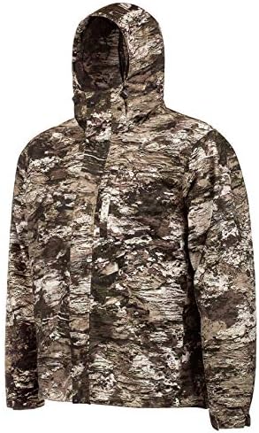 Huntworth Men's Tricot Waterproof Hunting Jacket, Tarnen Camo, X-Large