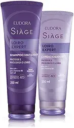 Eudora Kit Siàge Loiro Expert: Shampoo 250ml + Condicionador 250g