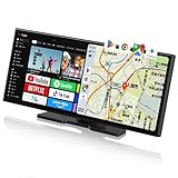 GetPairr Vista 2.0アップグレード版 11インチポータブルディスプレイオーディオ 【Android 15システム 5コアCPU 3GB+64GB】 Google Play/GPS内蔵アンドロイドナビ 画面２分割可能 ワイヤレスCarPlay/Android Auto 1920×720 IPSパネル YouTube/Netflix動画視聴可能 Gemini音声 技適認証取得済