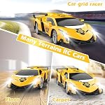 Growsland Remote Control Car, RC Cars for Kids 1:18 Electric Toy Car Hobby Racing Car Toys with Lights & Controller, Christmas Birthday Gift for 3 4 5 6 7 8 9 Year Old Boys Girls - Image 4