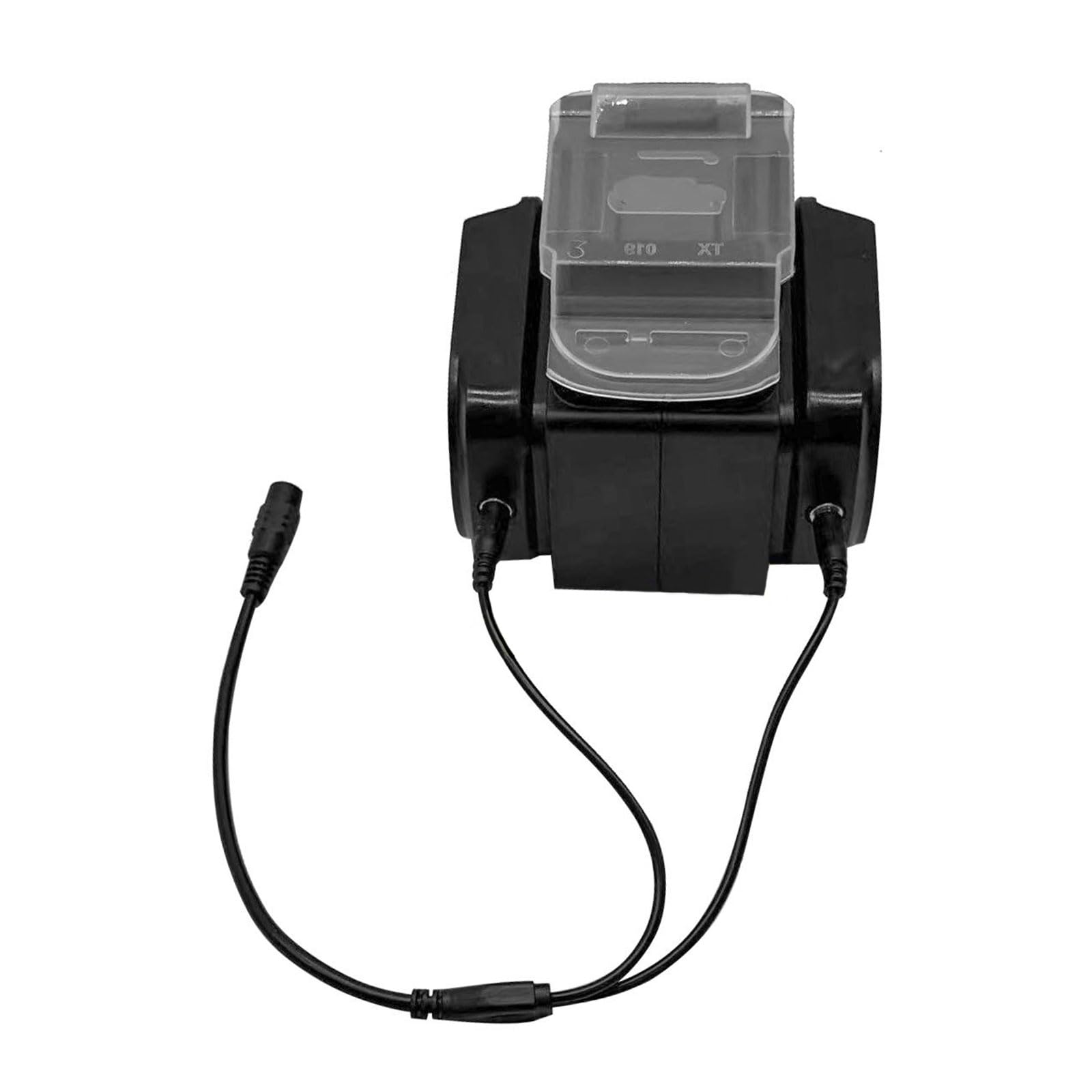 Power Splitter for Cordless Tools Enables 2 Devices Simultaneous Charging Portable Construction Mobile Tool Connector
