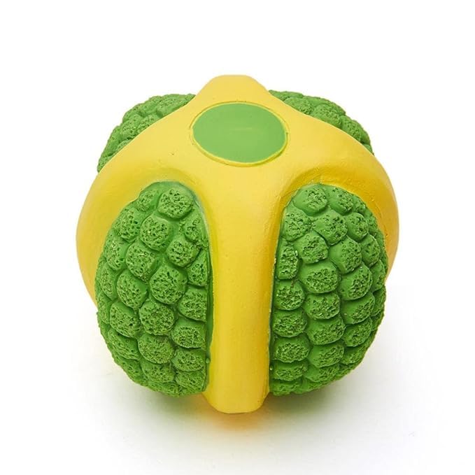 RvPaws Dog Latex Natural Rubber Squeaky Green Melon Toy, Interactive Chew Toys for Dogs and Puppies (Pack of 1) (B0CM6967L5) Amazon Price History, Amazon Price Tracker