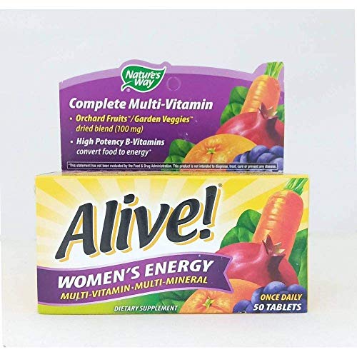 Alive Wmn Energy Multivit Size 50ct Alive Womens Energy Multivitamin 50ct