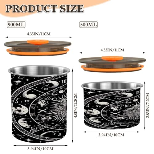 Bote Hermético de Café de Acero Inoxidable 500ml miniatura 2
