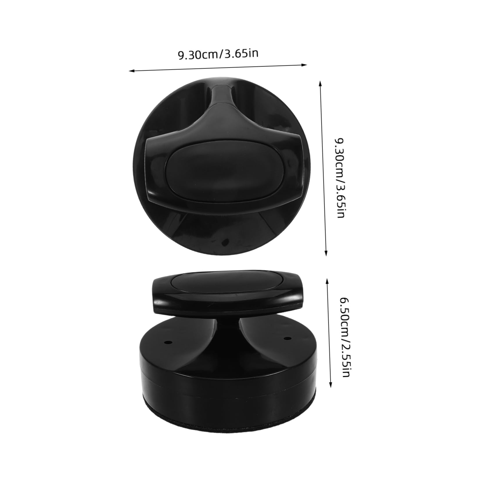 Abaodam 1Set Self Adhesive Air Hockey Pusher Replacement Pads of Lint Patch for and Secure Adhesion Compatible with Air Hockey Tables