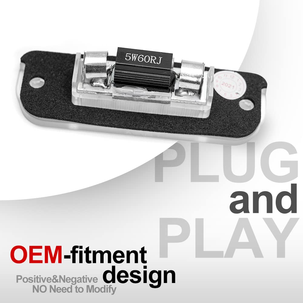 2x LED PREMIUM Kennzeichenbeleuchtung Für Mercedes ML W164 GL X164 R-Kl