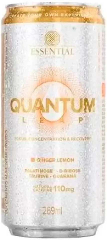 Quantum Leap Ginger Lemon (269ml) - Essential Nutrition, Essential Nutrition