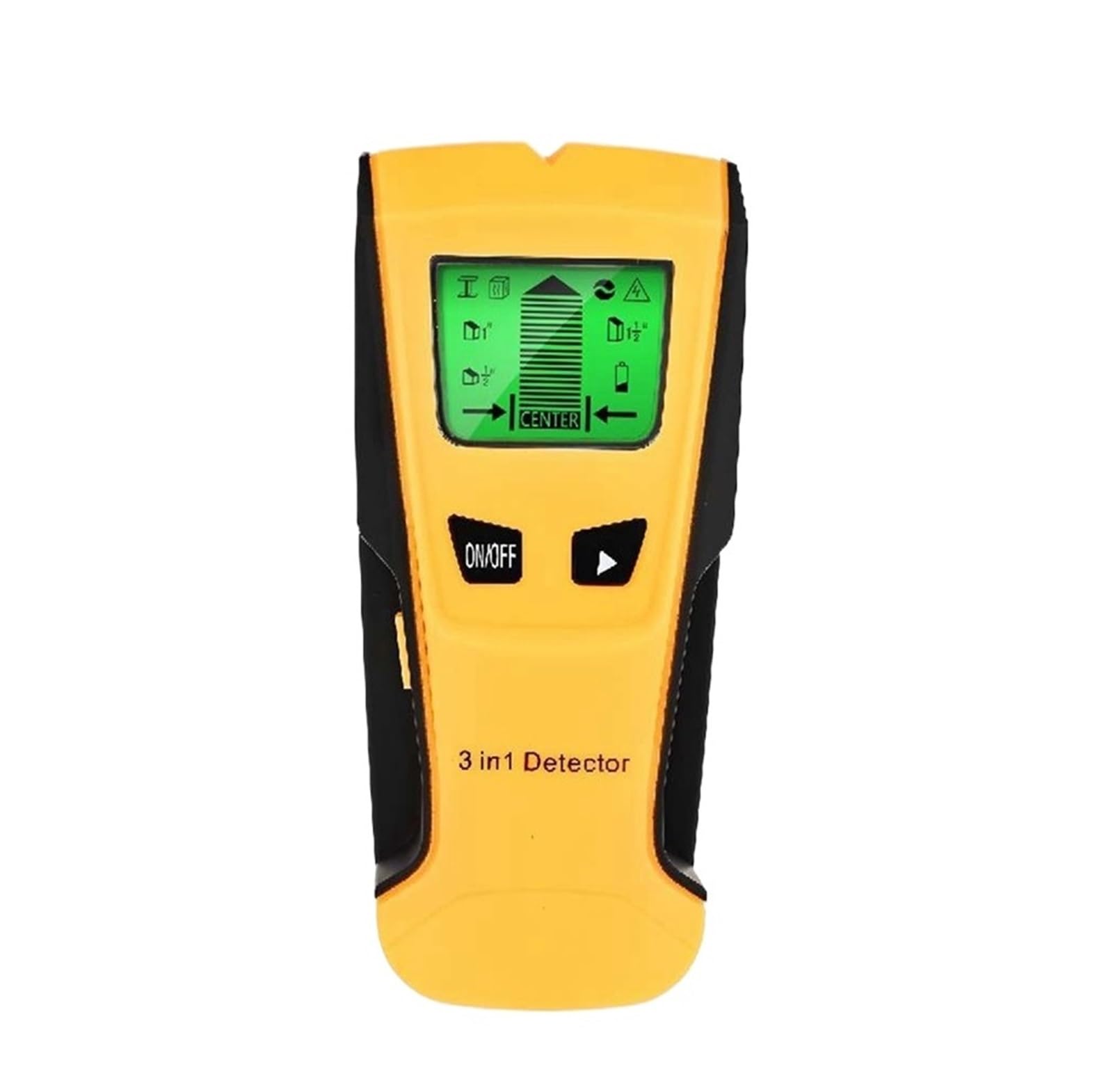 Sensor de Montante Inteligente Multifuncional Detector de Metales 3 en 1, escáner de Pared, Detector de Pared, Detector de Metales for Pared, Pernos metálicos, Voltaje, detección de Cable Vivo