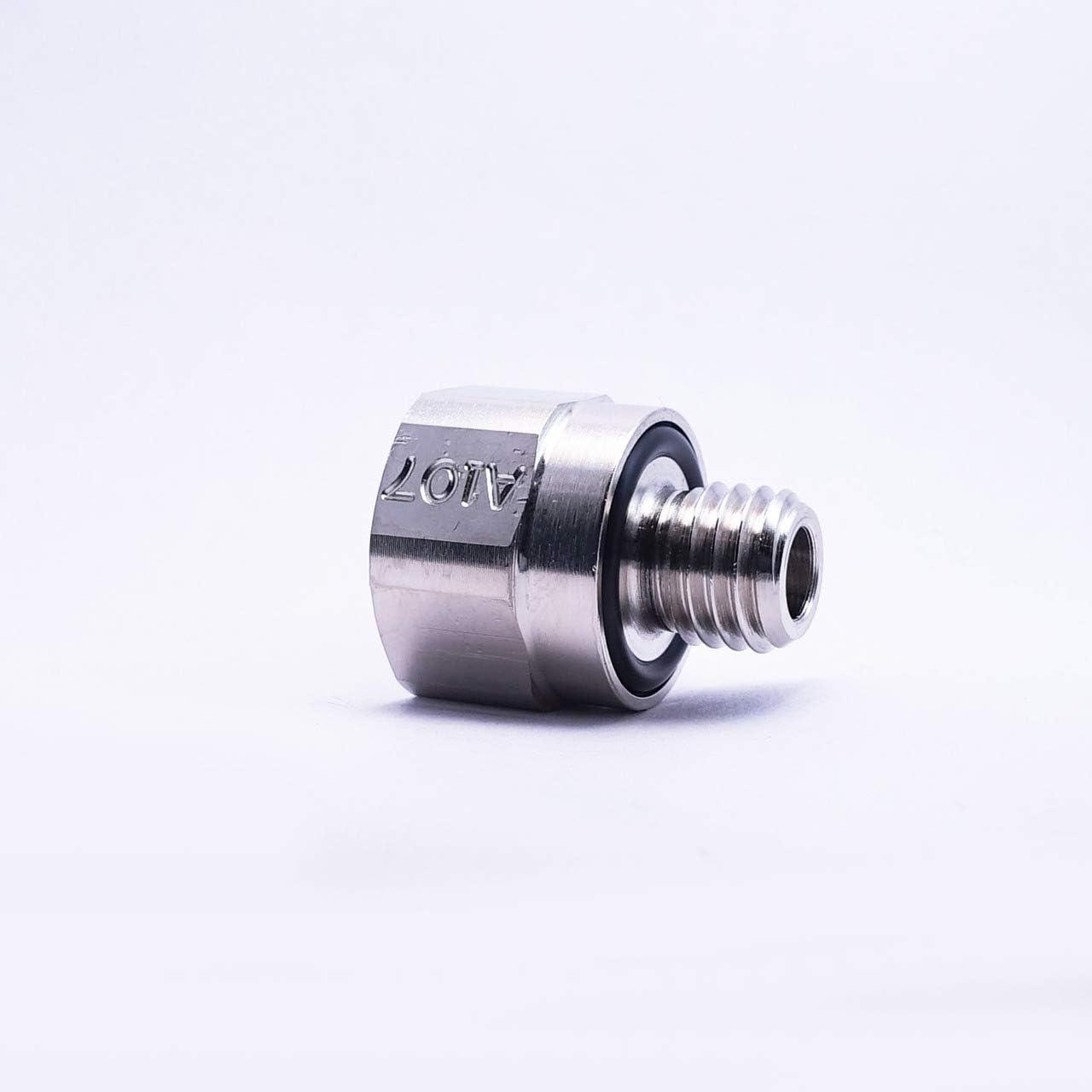 EZ (A-107) Silver 12mm-1.75 Thread Size Oil Drain Valve Adapter