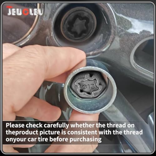 Image of 313 Wheel Locking Nut Key for Mercedes Benz, Lug Nut Removal Tool
