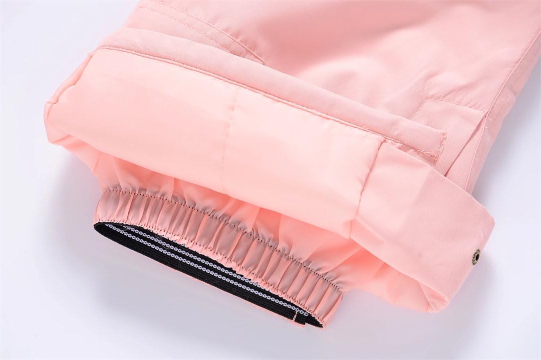 Suwequest Pantaloni da sci alpino, da uomo e da donna, invernali, per sport all'aria aperta, caldi e antivento