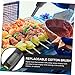 TOBBOMEY Home BBQ Digital Temperature Fork Accurate Meat Cooking Indicator for Grilling Smoker Oven Use Easy to Hang Storage All Meat Types