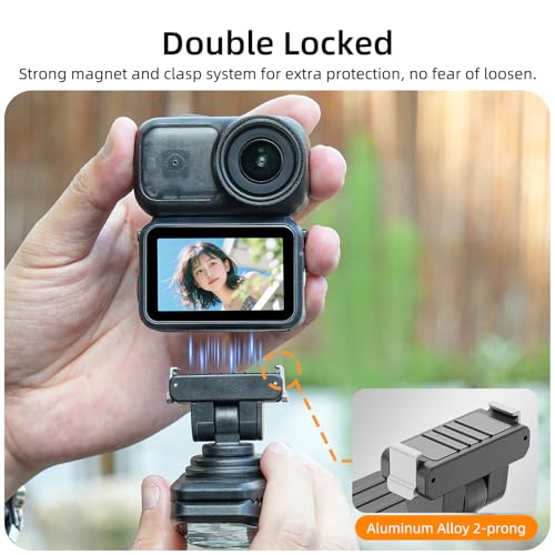 Support magnétique pour DJI Osmo Action 6, rotation 360° de précision - 4