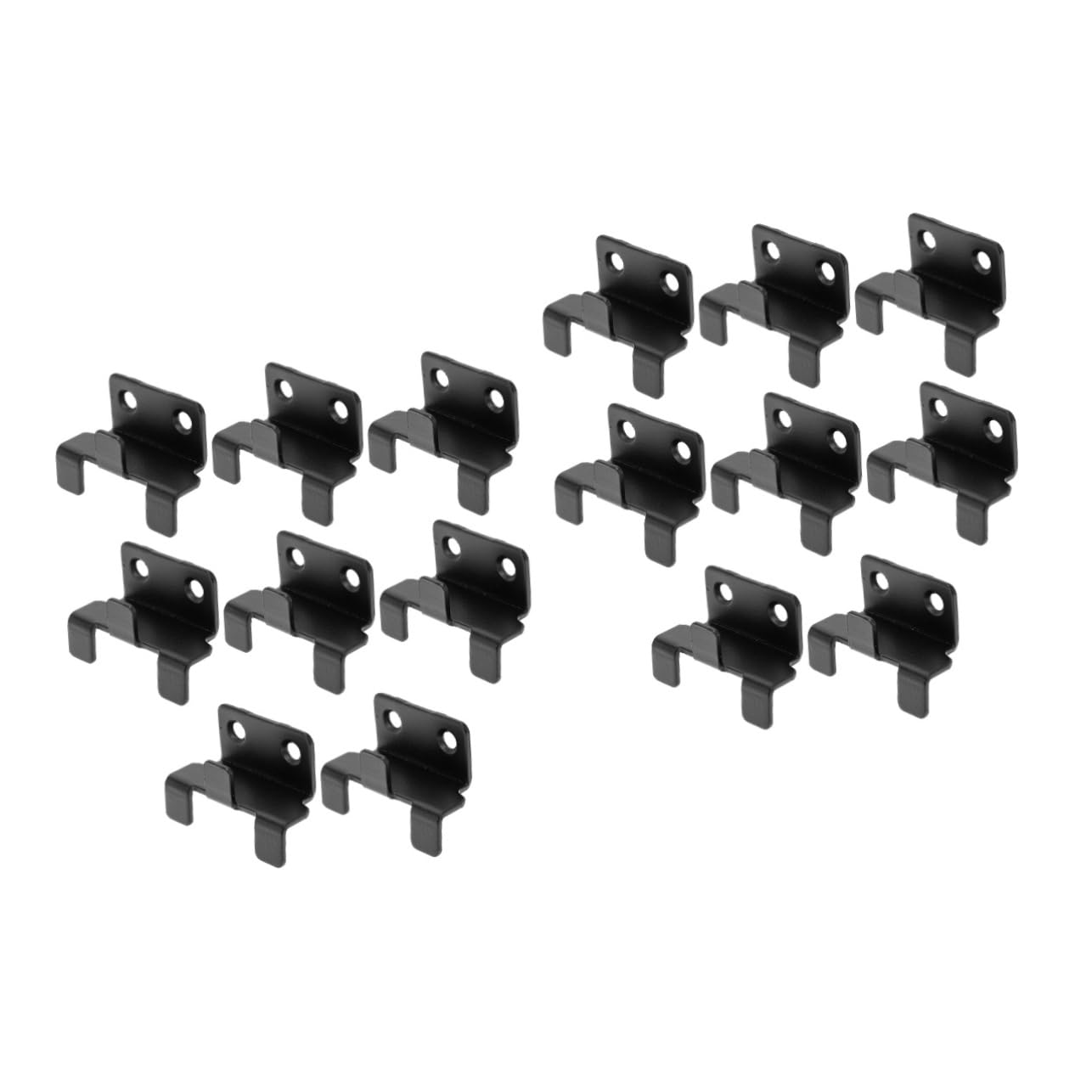 Supports de présentation de carreaux robustes WOONEKY en céramique pour mur suspension - Lot de 2