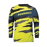 UGLY FROG Langarm Motorrad Jersey Moto-Cross Trikot Leicht Sanft Coolmax SJFS02M
