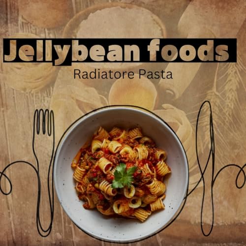 Jellybeans Foods Italian Radiatore Pasta - Radiatori Semolina Pasta - Radiatore Pasta Noodles - Pasta Radiatori - Gourmet Radiatore Italian Pasta (1 LB)
