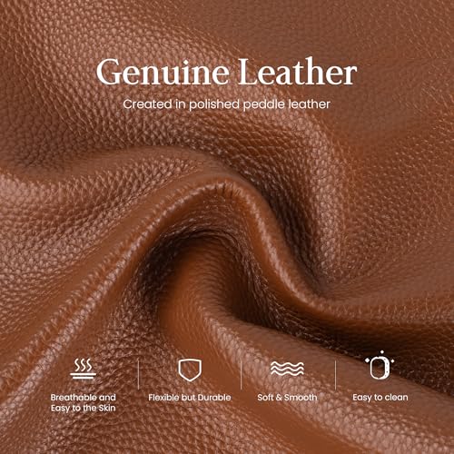 Image of befen Genuine Leather Crossbody Bags for Women, Small RFID Leather Cross Body Purses Shoulder Handbags