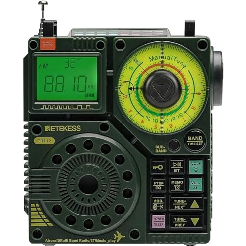 ★新品同様★RETEKESS TR113 BCLラジオ Retekess TR113 短波ラジオ ポータブルラジオ アマチュア無線