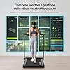 Mobvoi Home Tapis Roulant Ultra AI Intelligente 3 in 1 con Inclinazione del 6%, 12km/h 2,5HP Supporto per Tapis Roulant per Tazza Telefono Laptop Ampia Area di Corsa TicSports Zwift Kinomap 120kg