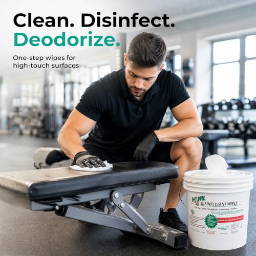 Image of Monk Disinfecting Wipes (2 Buckets of 800 Count) for Commercial Facilities