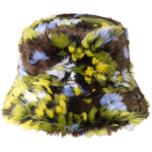 Kangol Faux Fur Bucket - Camo Flower/M Bucket Hat